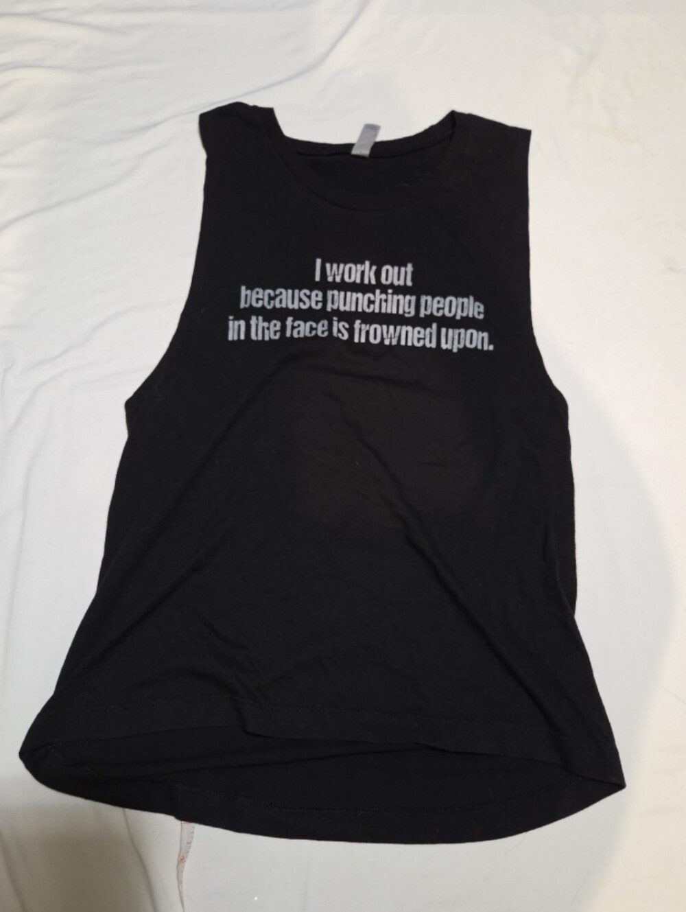 Next level Women's medium workout tank top #07